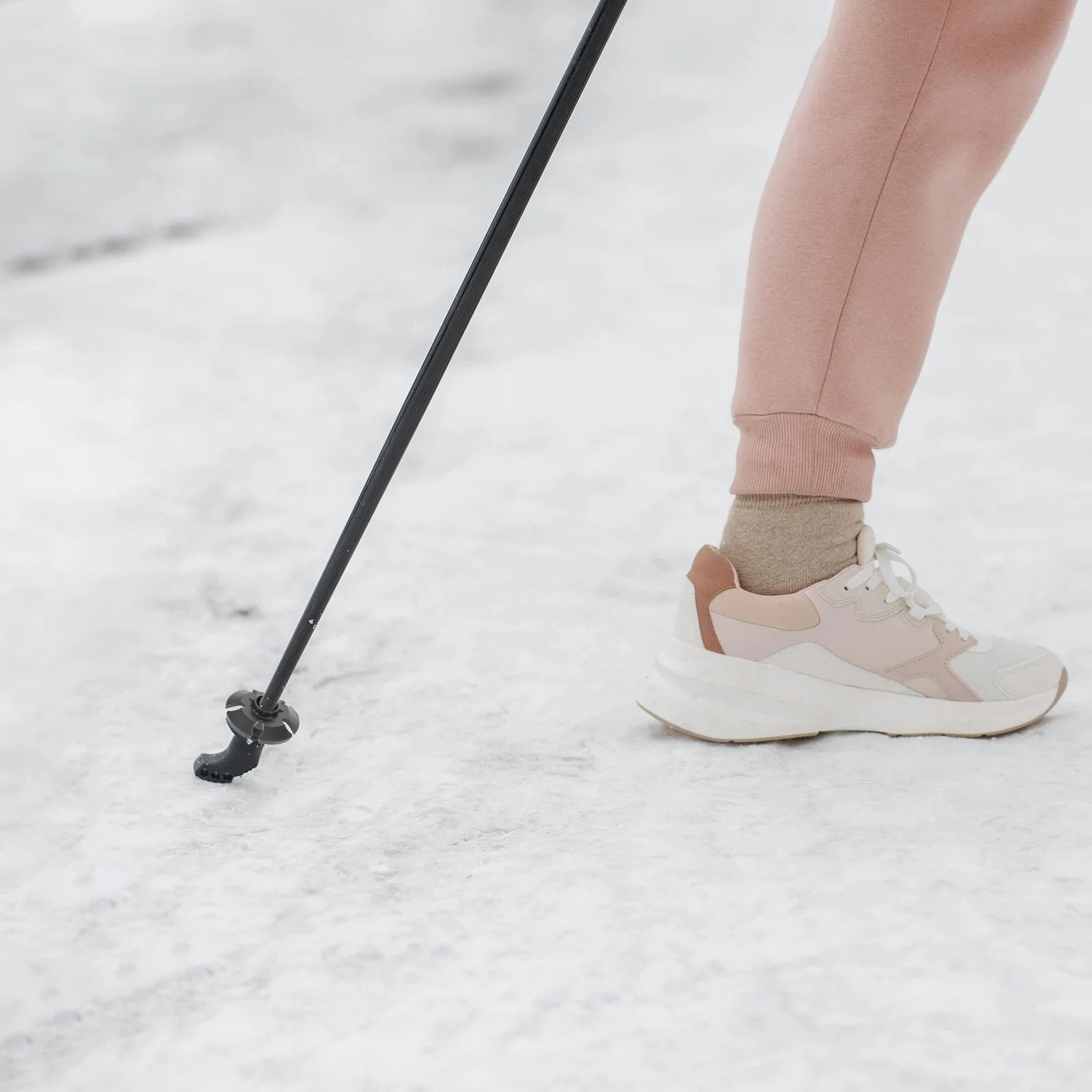 4Pcs Hiking Pole Mud Baskets Snow Stopper Replacement Rubber Tips for Trekking Hiking Walking Cane Tips Powder Get Sand Off
4Pcs Hiking Pole Mud Baskets Snow Stopper Replacement Rubber Tips for Trekking Hiking Walking Cane Tips Powder Get Sand Off