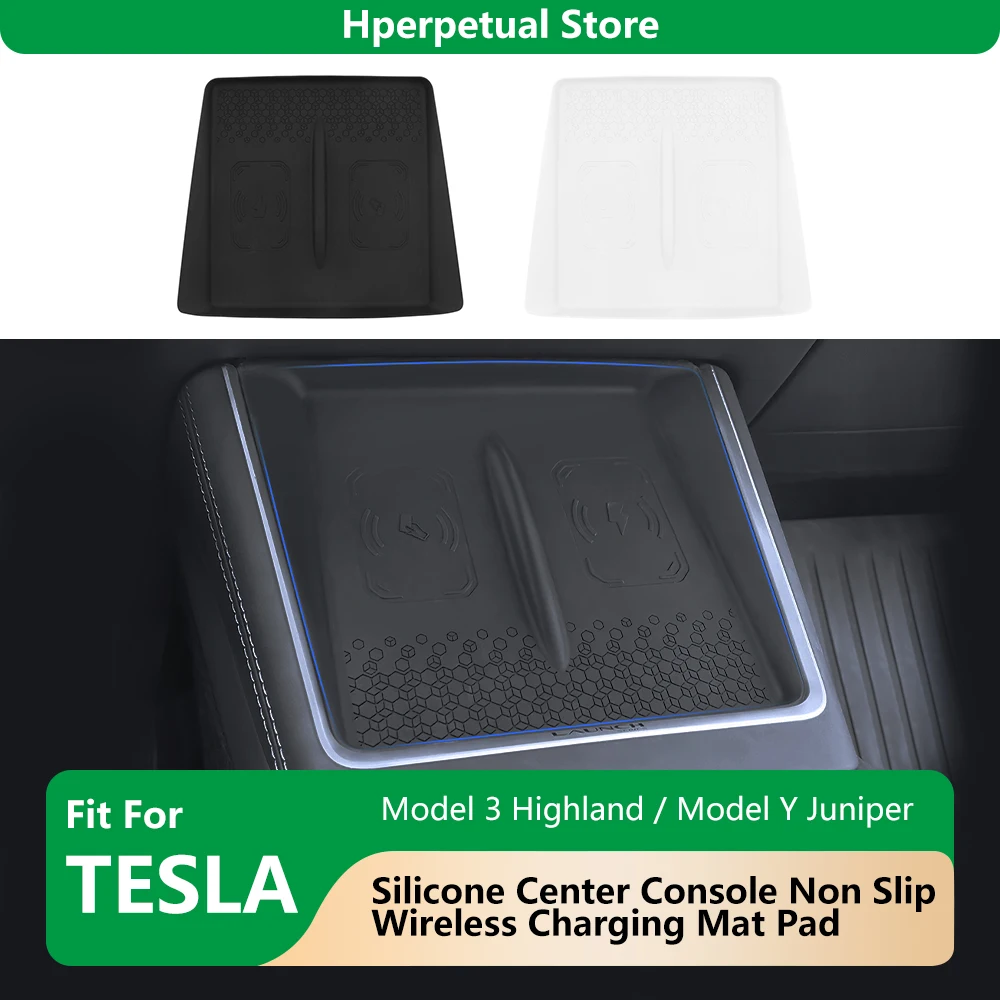 Беспроводная зарядная панель для Tesla Model Y LAUNCH 2025 Juniper Model 3 Highland, зарядная станция для центральной консоли автомобиля, силиконовый коврик
Беспроводная зарядная панель для Tesla Model Y LAUNCH 2025 Juniper Model 3 Highland, зарядная станция для центральной консоли автомобиля, силиконовый коврик