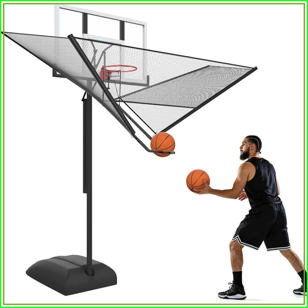Upgrade Basketball Shot Trainer with Net Return, Heavy Duty Rebounder for 18" Rim, Outdoor Indoor
Upgrade Basketball Shot Trainer with Net Return, Heavy Duty Rebounder for 18" Rim, Outdoor Indoor