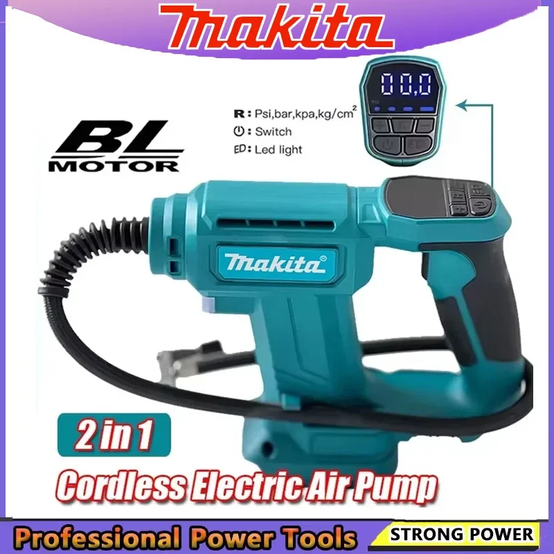 Беспроводной воздушный насос Makita, портативный автомобильный насос для накачивания шин, воздушный компрессор с цифровым дисплеем, надувной насос для лучшего 18 В
Беспроводной воздушный насос Makita, портативный автомобильный насос для накачивания шин, воздушный компрессор с цифровым дисплеем, надувной насос для лучшего 18 В