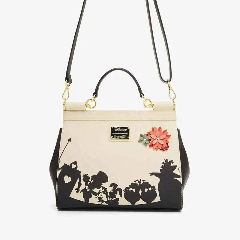 Loungefly Disney Alice In Wonderland Series Silhouette Design Storage Shoulder Bag Travel Matching Fashion Item Periphery Gifts
Loungefly Disney Alice In Wonderland Series Silhouette Design Storage Shoulder Bag Travel Matching Fashion Item Periphery Gifts
