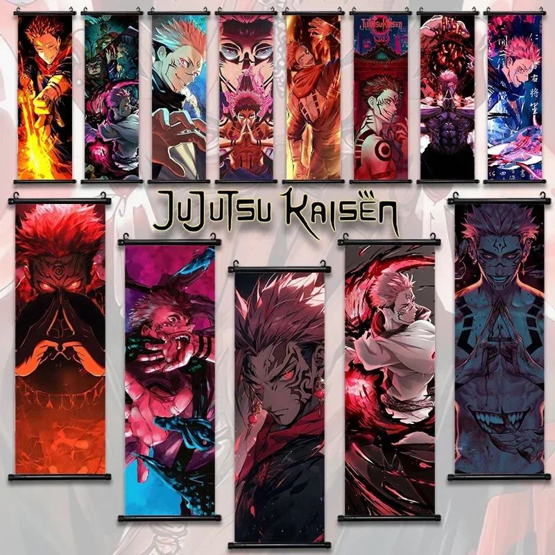 Anime J-Jujutsu Kaisen Character Itadori Yuji Room Home Decoration Mural Gifts Hanging Scroll Print Canvas Poster Painting Decor
Anime J-Jujutsu Kaisen Character Itadori Yuji Room Home Decoration Mural Gifts Hanging Scroll Print Canvas Poster Painting Decor