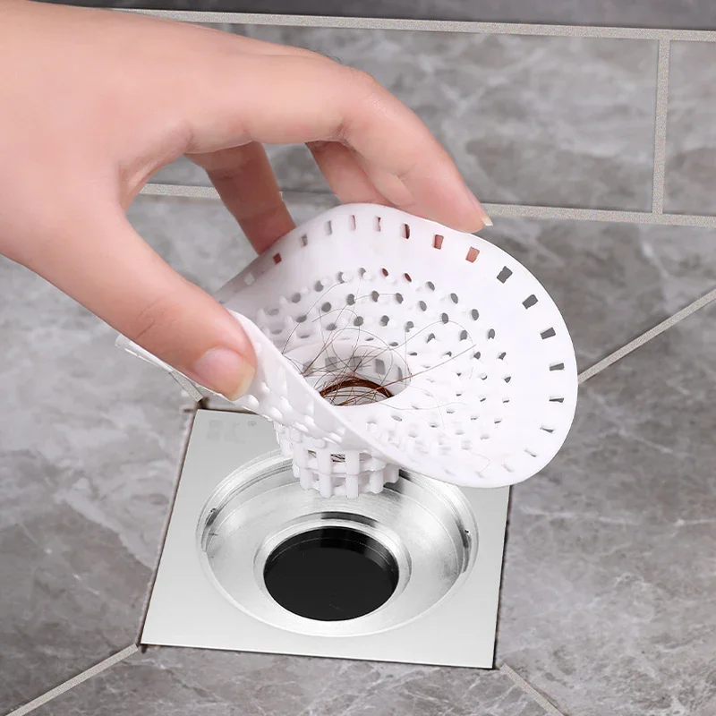 1Pcs Anti-blocking Sink Strainer Round Shape Hair Filtration Drain Filter Silicone Soft Floor Drain Waste Catcher Kitchen
1Pcs Anti-blocking Sink Strainer Round Shape Hair Filtration Drain Filter Silicone Soft Floor Drain Waste Catcher Kitchen