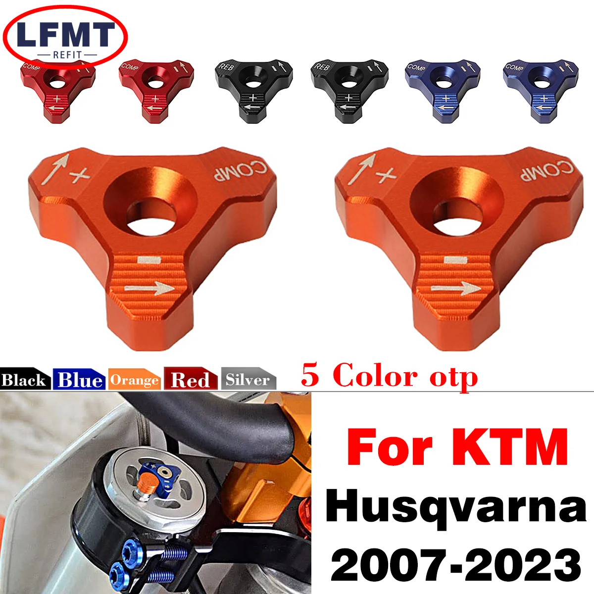 Motocross CNC 48mm Front Shock Absorber Fork Knob Adjuster Bolt For KTM EXC SX SXF XCW XCF EXCF EXCR For Husqvarna TCTE FC FE TX
Motocross CNC 48mm Front Shock Absorber Fork Knob Adjuster Bolt For KTM EXC SX SXF XCW XCF EXCF EXCR For Husqvarna TCTE FC FE TX