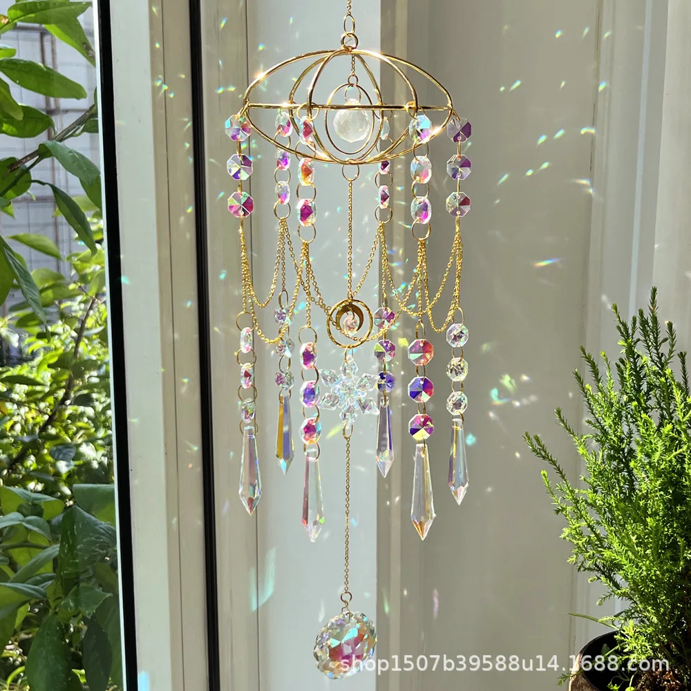 ZML window decoration hanging planet acrylic hand crystal wind chimes
ZML window decoration hanging planet acrylic hand crystal wind chimes