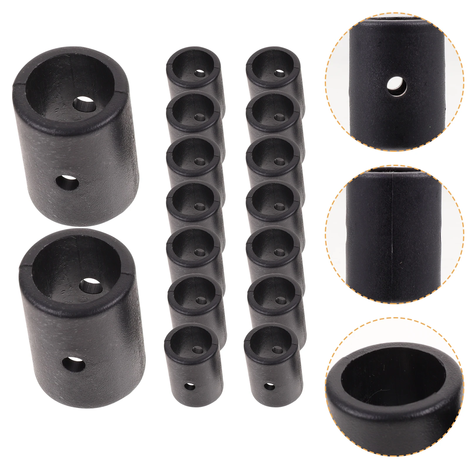 16 шт. торцевые заглушки для стола, черные прочные сменные чехлы для стержней, защитные колпачки для железных шестов, аксессуары, подшипники для настольного футбола, заглушки для наконечников для настольного футбола
16 шт. торцевые заглушки для стола, черные прочные сменные чехлы для стержней, защитные колпачки для железных шестов, аксессуары, подшипники для настольного футбола, заглушки для наконечников для настольного футбола