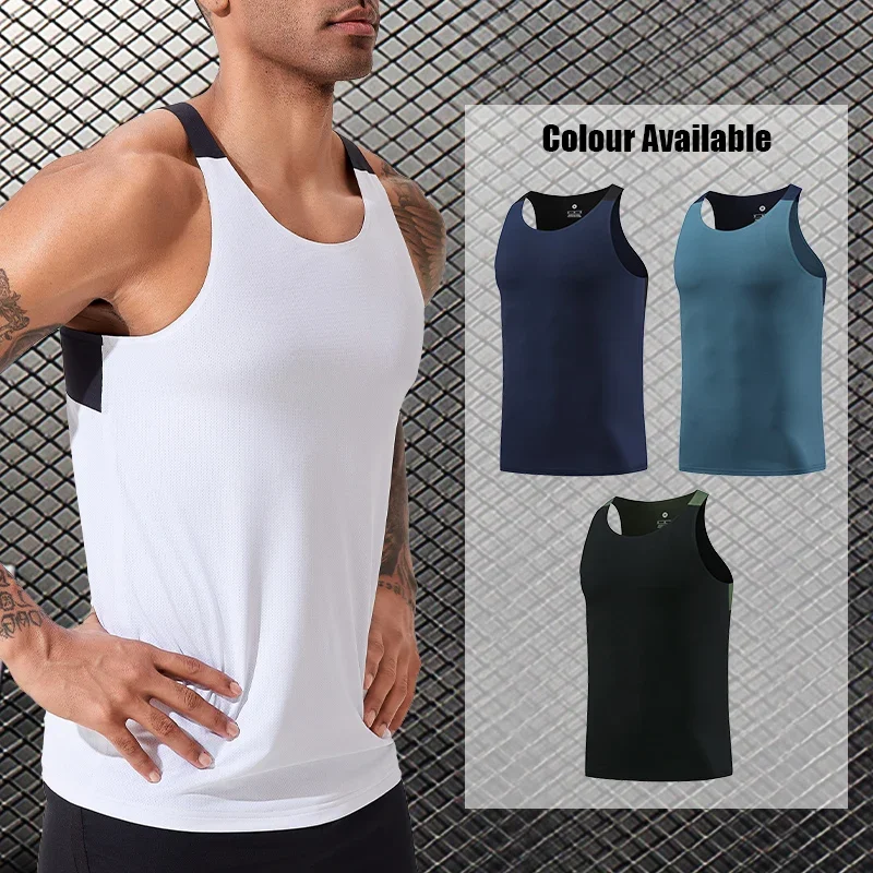 Men Gym Sleeveless Vest Bodybuilding Exercise Vest Muscle Training T-shirt Outdoor Hiking Top Summer Training Athletics Clothes
Men Gym Sleeveless Vest Bodybuilding Exercise Vest Muscle Training T-shirt Outdoor Hiking Top Summer Training Athletics Clothes