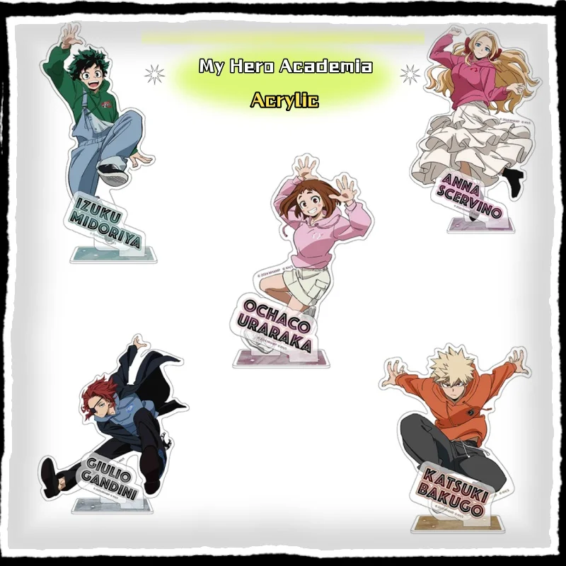 New Anime My Hero Academia Acrylic standing brand Model desktop display goods to send fans Gifts 15CM
New Anime My Hero Academia Acrylic standing brand Model desktop display goods to send fans Gifts 15CM