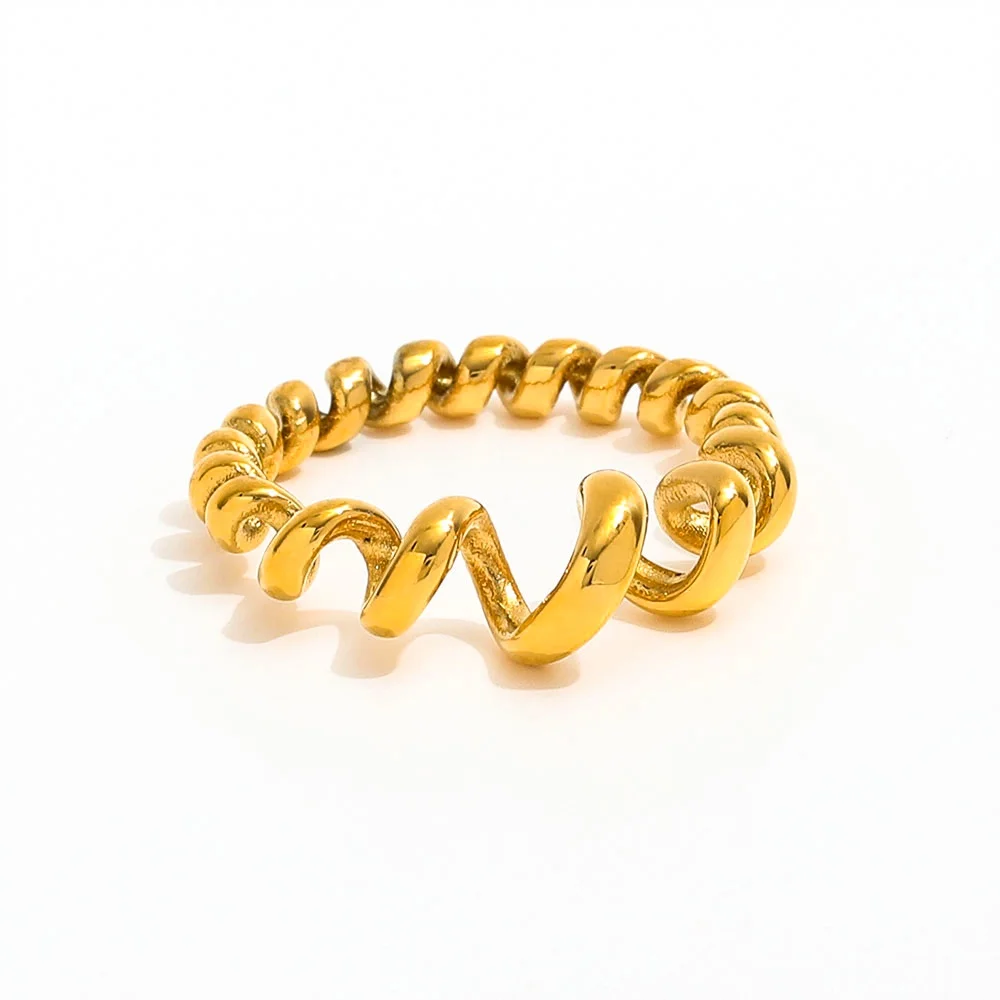 Joolim High End PVD Waterproof&Tarnish Free Fashion Somple Spring Sprial Ring for Women Stainless Steel Jewelry Wholesale
Joolim High End PVD Waterproof&Tarnish Free Fashion Somple Spring Sprial Ring for Women Stainless Steel Jewelry Wholesale