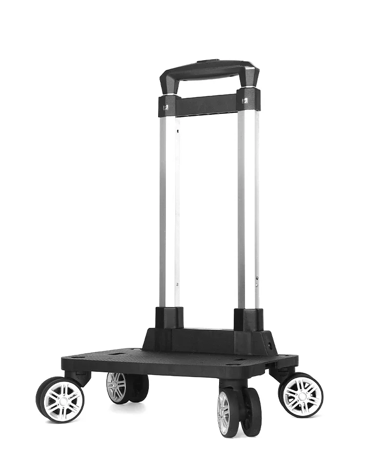 #New aluminum alloy trolley with brake universal aircraft wheel folding portable trolley shopping cart school bag trolley holder
#New aluminum alloy trolley with brake universal aircraft wheel folding portable trolley shopping cart school bag trolley holder