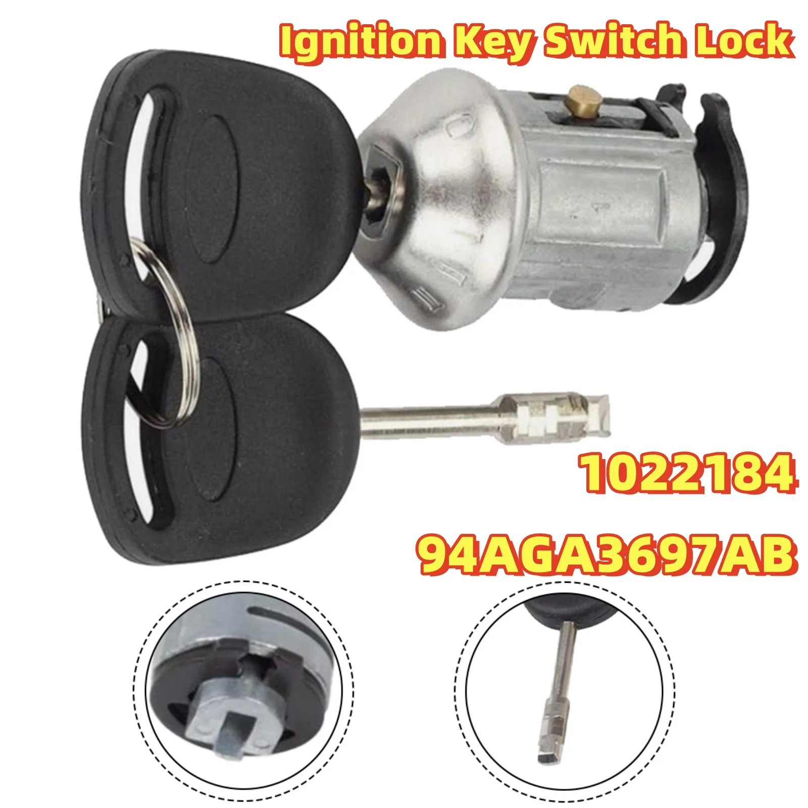 Ignition Key Switch Lock 1022184 94AGA3697AB For Escort MK5 6 7 For Fiesta For Focus For Ka For Mondeo For Transit lock cylinder
Ignition Key Switch Lock 1022184 94AGA3697AB For Escort MK5 6 7 For Fiesta For Focus For Ka For Mondeo For Transit lock cylinder
