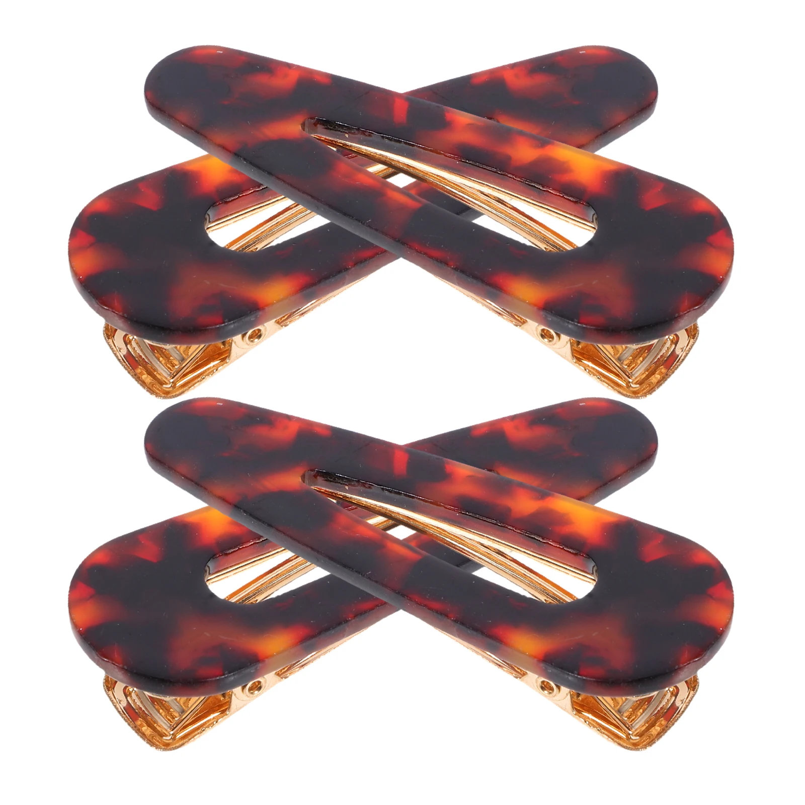4 pcs Vintage Hairpin Amber Women Barrettes Clips Acrylic Tortoiseshell Elegant Retro WaterDroplets Hairstyle Decorations
4 pcs Vintage Hairpin Amber Women Barrettes Clips Acrylic Tortoiseshell Elegant Retro WaterDroplets Hairstyle Decorations