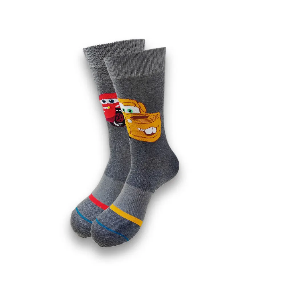 Cute cartoon pattern men's socks advanced production thin comfortable cotton socks
Cute cartoon pattern men's socks advanced production thin comfortable cotton socks