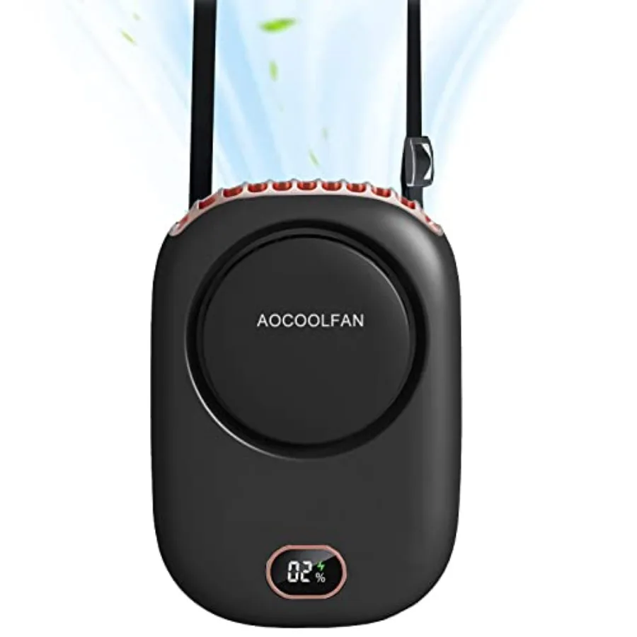 Portable Neck Fan, Mini Small Personal Handheld Fan USB Rechargeable 3 Speed for Girls Boys Woman Eyelash Travel Home Office Ou
Portable Neck Fan, Mini Small Personal Handheld Fan USB Rechargeable 3 Speed for Girls Boys Woman Eyelash Travel Home Office Ou