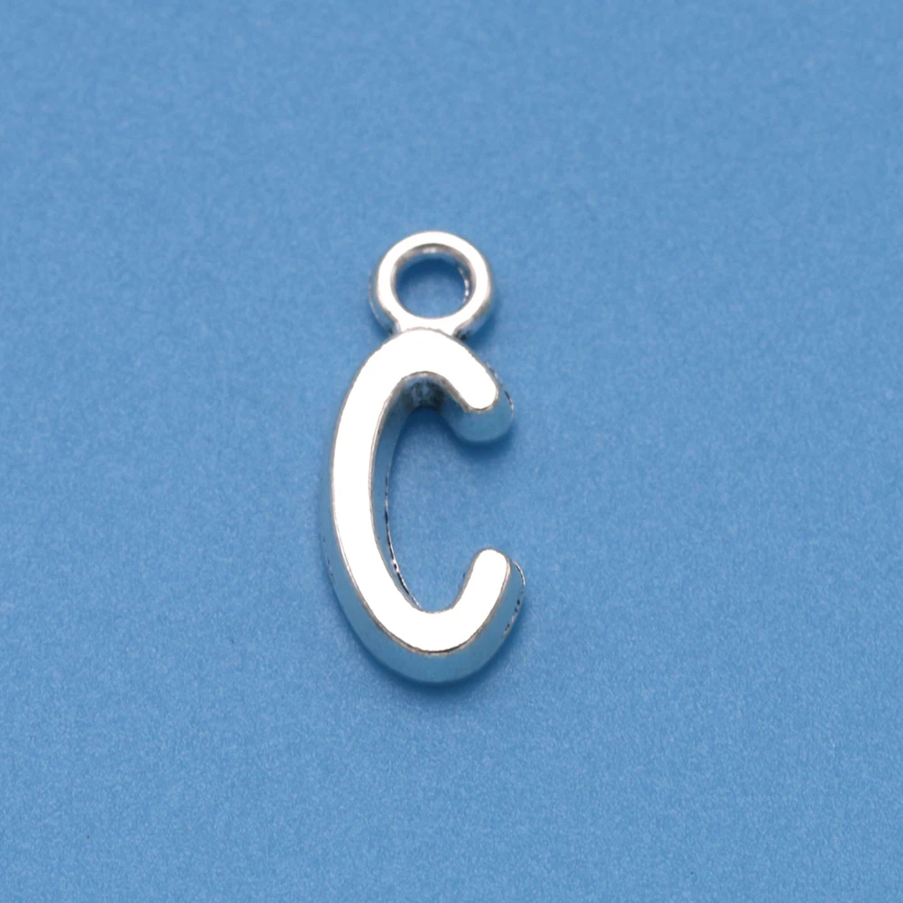 Jewelry Diy Alphabet Charms Craft Making Silver Plated Letter Engravable Metal Pendant
Jewelry Diy Alphabet Charms Craft Making Silver Plated Letter Engravable Metal Pendant