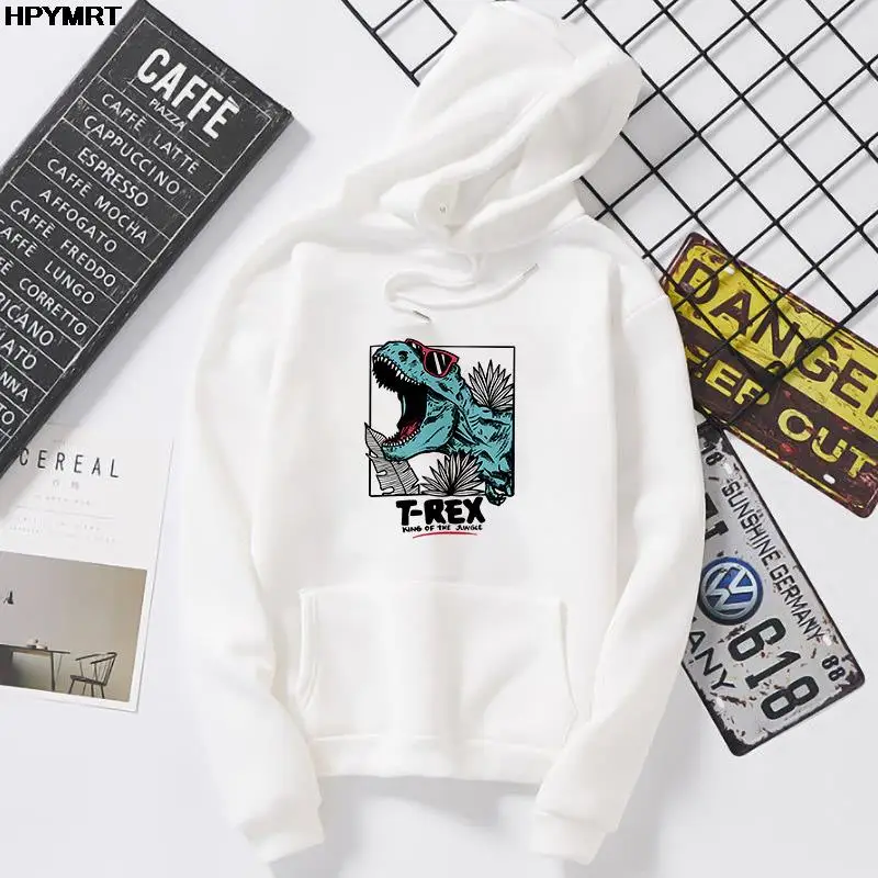 Spring and Autumn Fashion Casual hoodie animal graphics women's clothing long sleeves Top T-Rex print loose comfortable pullover
Spring and Autumn Fashion Casual hoodie animal graphics women's clothing long sleeves Top T-Rex print loose comfortable pullover