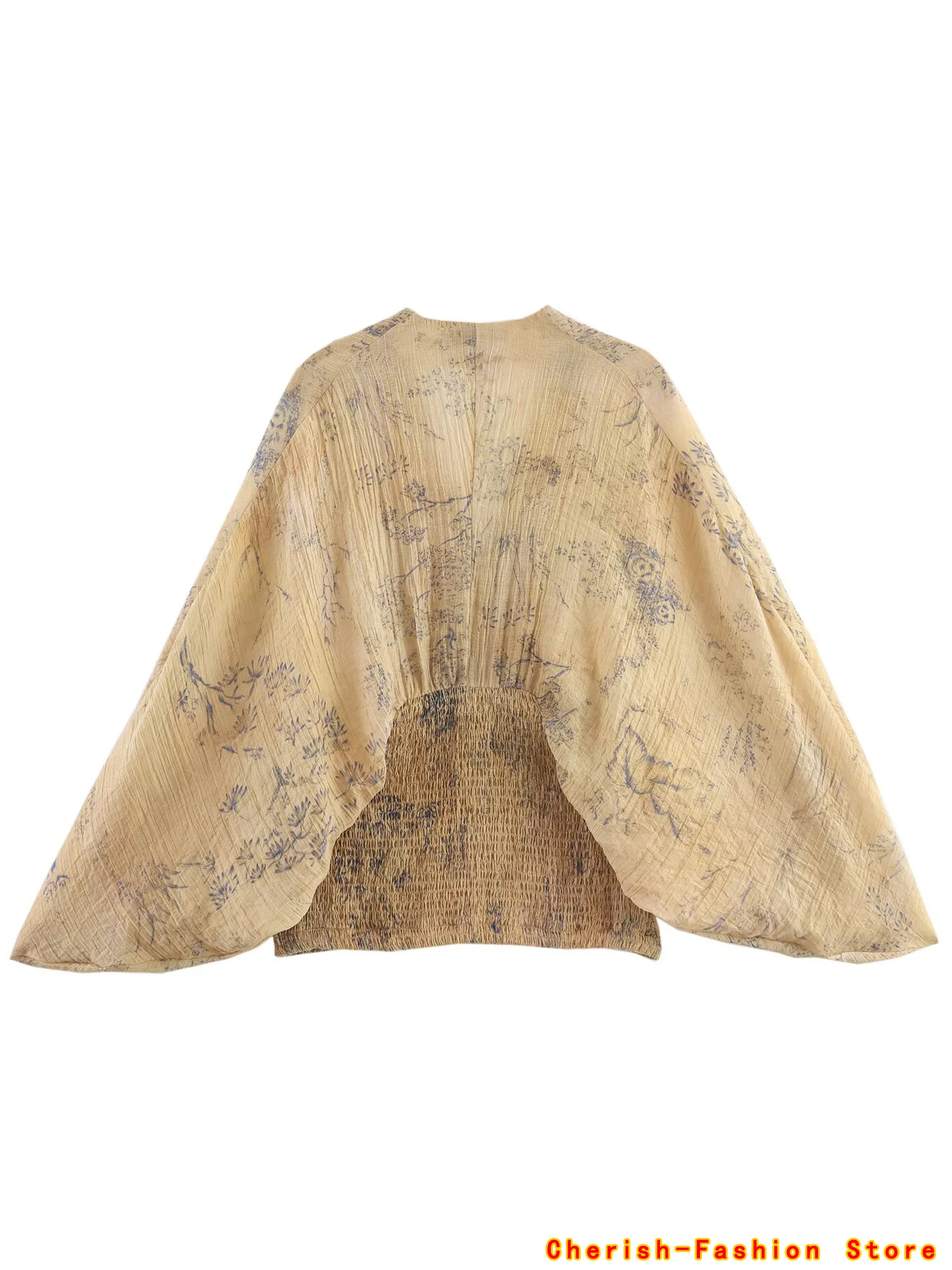 Женская одежда, осень 2021, новинки, женская одежда в европейском и американском стиле в стиле ретро, рубашка с принтом во французском ленивом стиле 
Женская одежда, осень 2021, новинки, женская одежда в европейском и американском стиле в стиле ретро, рубашка с принтом во французском ленивом стиле