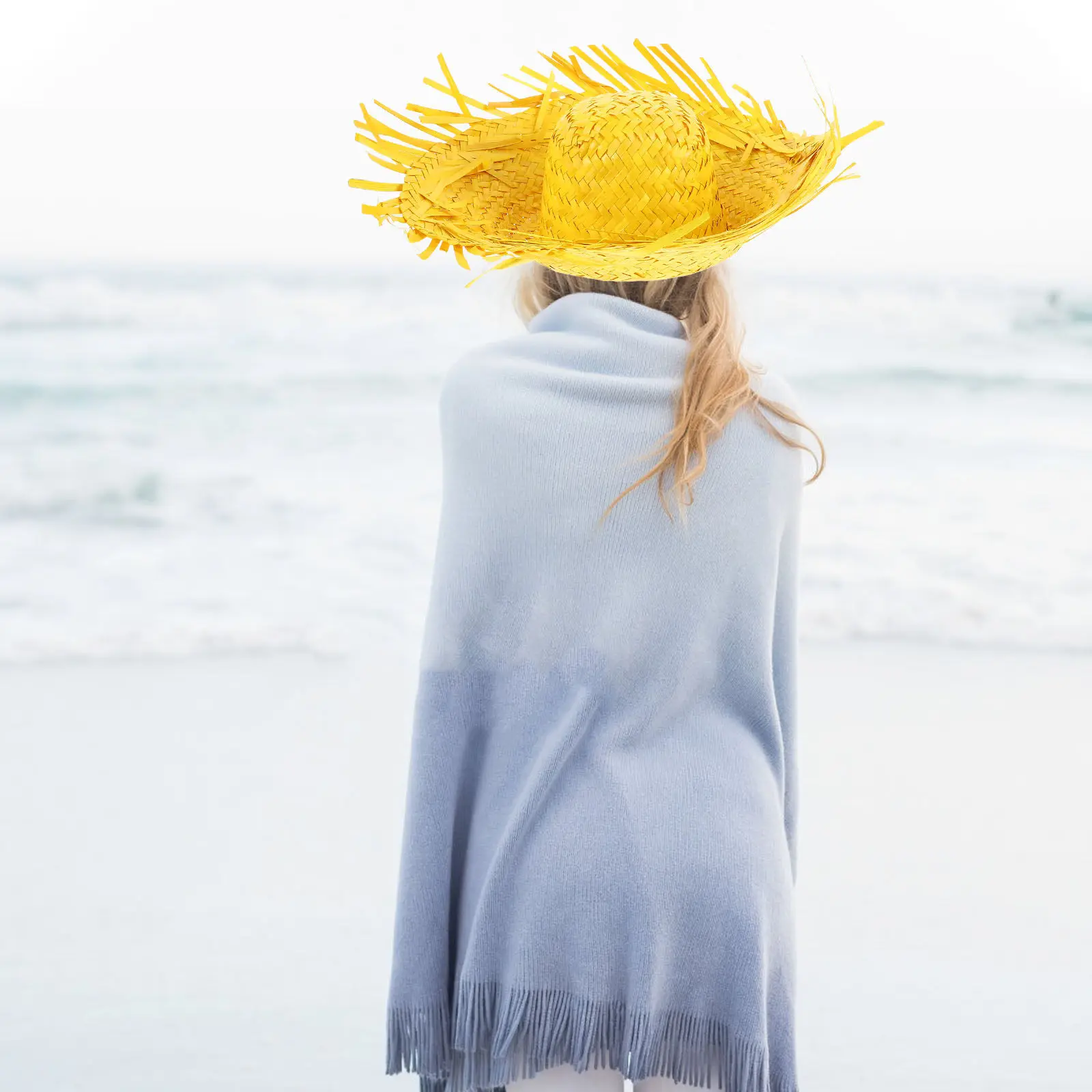 Women's Handwoven Straw Sun Hat Easter Chicken Nest Theme Wide Brim Breathable Summer Beach Vacation Hat Holiday Party Accessory
Women's Handwoven Straw Sun Hat Easter Chicken Nest Theme Wide Brim Breathable Summer Beach Vacation Hat Holiday Party Accessory