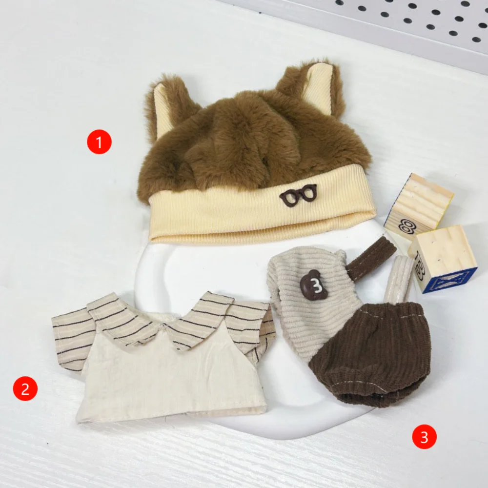 Toy Accessories 20cm Cotton Doll's Clothes Outfit Replacement Plush Dolls Clothing Set Cute Changing Doll Clothes Suit
Toy Accessories 20cm Cotton Doll's Clothes Outfit Replacement Plush Dolls Clothing Set Cute Changing Doll Clothes Suit