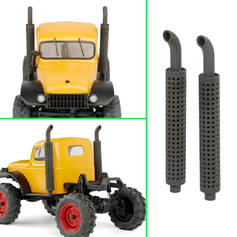 1 пара нейлоновых вертикальных выхлопных труб с 3D-печатью для 1/18 RC Crawler 1/24 RC Truck FMS FCX24, обновленные детали
1 пара нейлоновых вертикальных выхлопных труб с 3D-печатью для 1/18 RC Crawler 1/24 RC Truck FMS FCX24, обновленные детали