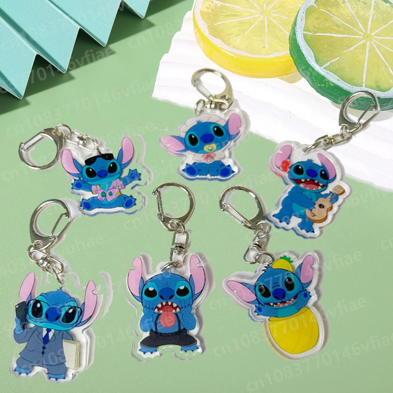 Hot Christmas Present Anime Disney Stitch Series Cartoon Keychain Delicate Cute Stitch Student Couple Backpack Pendant Accessory
Hot Christmas Present Anime Disney Stitch Series Cartoon Keychain Delicate Cute Stitch Student Couple Backpack Pendant Accessory