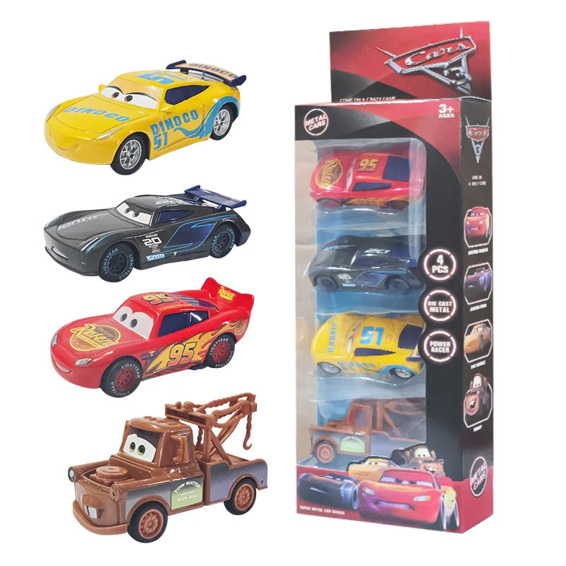 4pcs Disney Pixar Cars 3 2 Toy Pull Back Car Mini Jackson Storm Lightning Mcqueen Mater Cruz Ramirez Set Children Birthday Gift
4pcs Disney Pixar Cars 3 2 Toy Pull Back Car Mini Jackson Storm Lightning Mcqueen Mater Cruz Ramirez Set Children Birthday Gift
