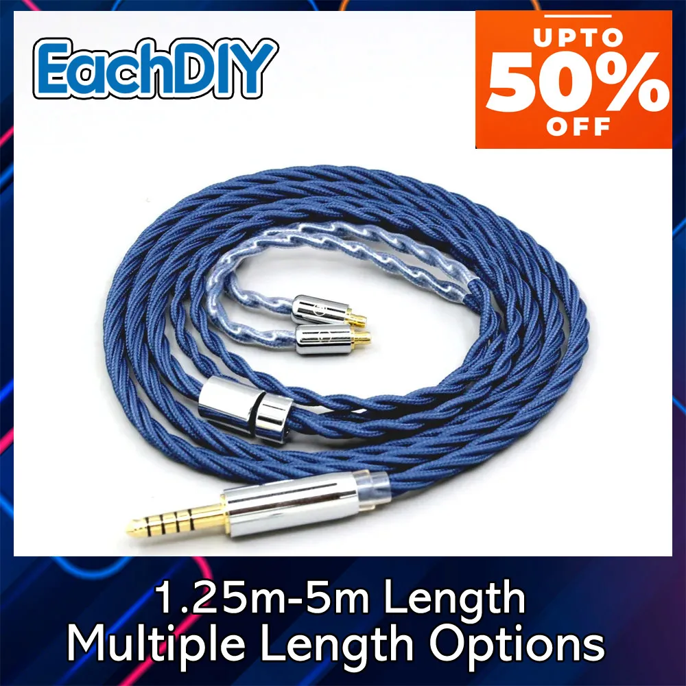 Pure 99% Silver Full OCC Graphene Alloy Sleeved Earphone Cable For Acoustune HS 1695Ti 1655CU 1695Ti 1670SS 8622
Pure 99% Silver Full OCC Graphene Alloy Sleeved Earphone Cable For Acoustune HS 1695Ti 1655CU 1695Ti 1670SS 8622