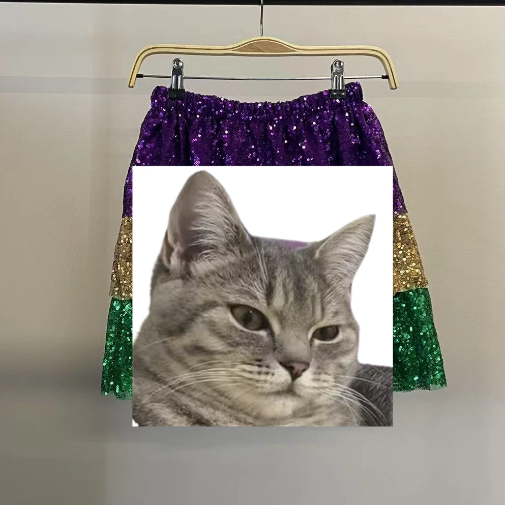 Elastic Waist Tiered A-line Skirt for Daily, Travel, Parties Y2K Clothes Women's Mini Sequins Patchwork Skirts
Elastic Waist Tiered A-line Skirt for Daily, Travel, Parties Y2K Clothes Women's Mini Sequins Patchwork Skirts