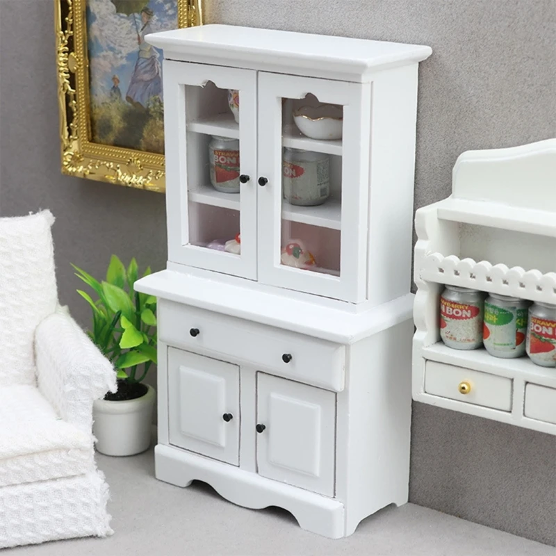 Антикварный миниатюрный шкаф с функциональной дверью 1/12, реквизит для демонстрации кукольного домика в комнате A2UB
Антикварный миниатюрный шкаф с функциональной дверью 1/12, реквизит для демонстрации кукольного домика в комнате A2UB