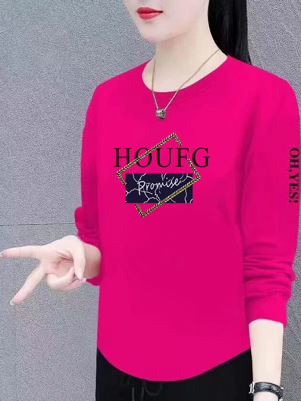 Elegant Long Sleeve Mommy Clothes for Middle-Aged Women Loose Fitting Comfortable Polyester T-Shirt Fashionable plus Size Top
Elegant Long Sleeve Mommy Clothes for Middle-Aged Women Loose Fitting Comfortable Polyester T-Shirt Fashionable plus Size Top
