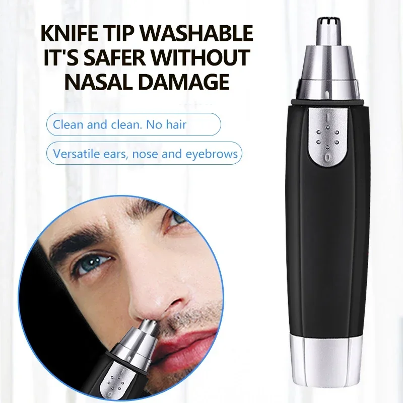 Electric Nose Hair Trimmer, PortableMultifunctional Nose Hair Remover, Ear and Nose Hair Shaving Tool
Electric Nose Hair Trimmer, PortableMultifunctional Nose Hair Remover, Ear and Nose Hair Shaving Tool
