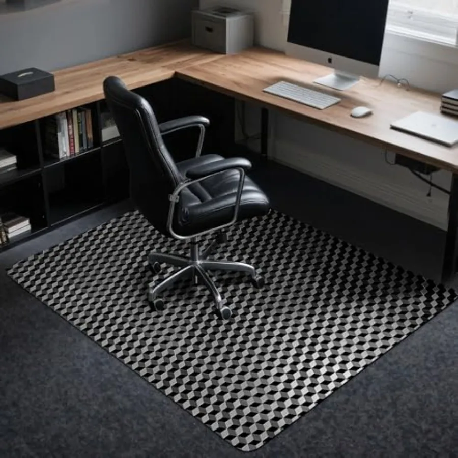 Office Chair Mat for Carpet 48" x 60" Large Computer Desk Chair Mat for Low Carpeted Floors Thick and Sturdy Carpet Protector f
Office Chair Mat for Carpet 48" x 60" Large Computer Desk Chair Mat for Low Carpeted Floors Thick and Sturdy Carpet Protector f