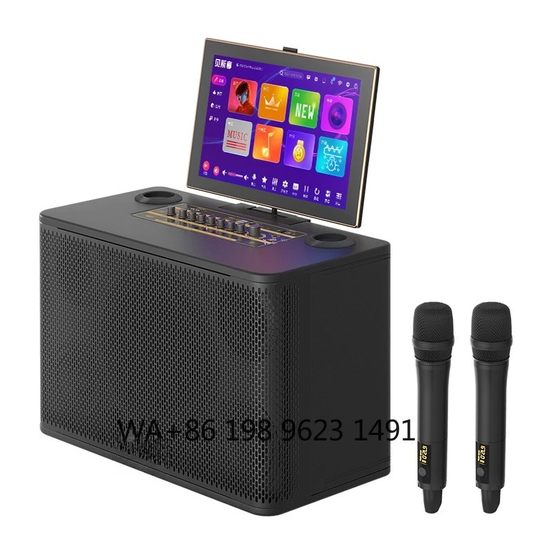 Portable Wireless Karaoke Speaker System High Fidelity Stereo Audio Set for Home Singing Party Entertainment
Portable Wireless Karaoke Speaker System High Fidelity Stereo Audio Set for Home Singing Party Entertainment