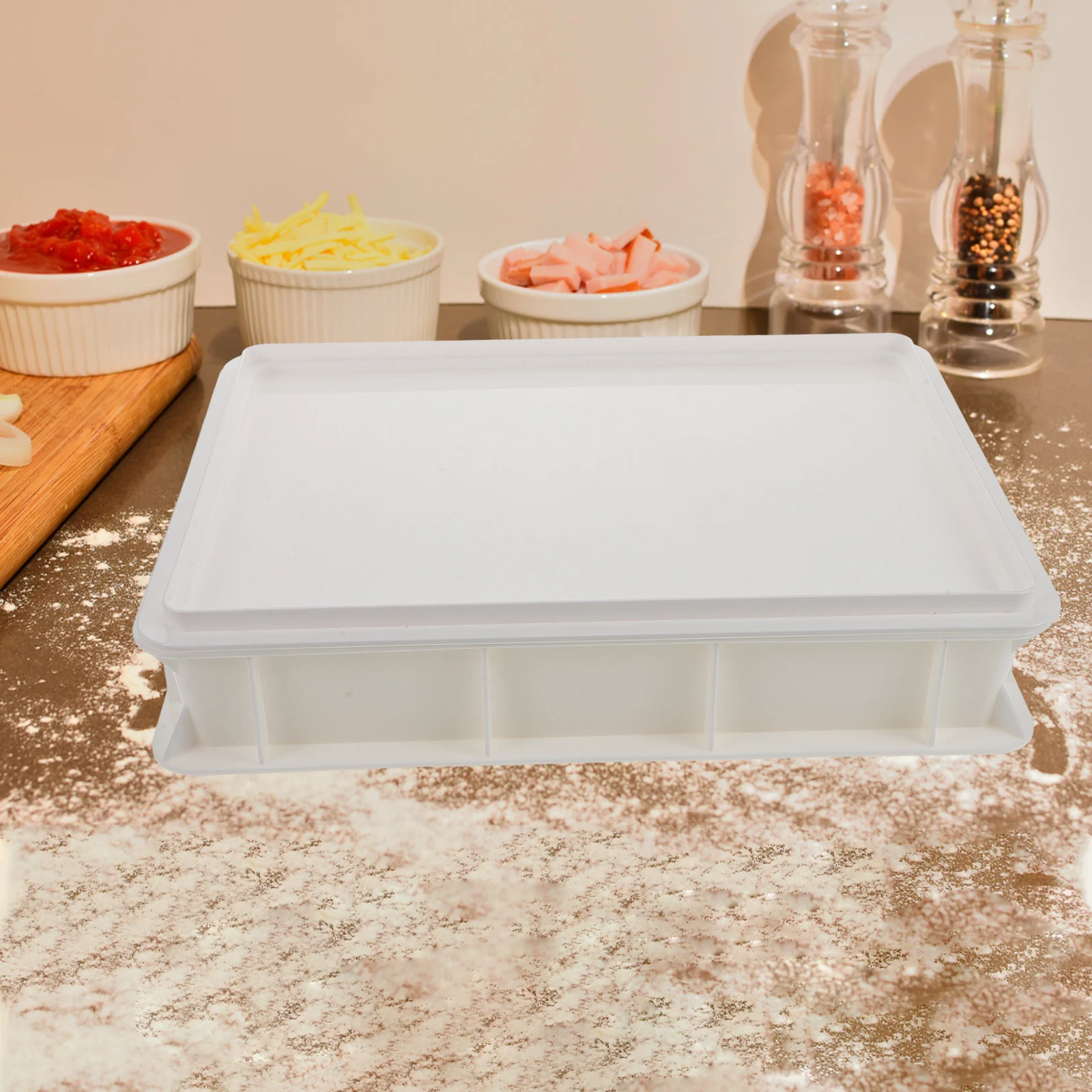 Pizza Stackable Commercial Grade Dough Proofing Storage Container Storage Container White Lid Bread Making Tools
Pizza Stackable Commercial Grade Dough Proofing Storage Container Storage Container White Lid Bread Making Tools