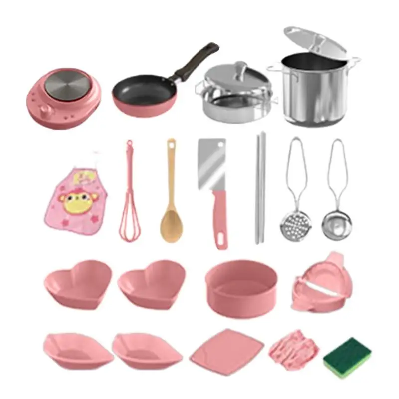 Kids Kitchen Accessories 22X Kitchen Pretend Play Toys Realistic Small Cooking Utensils For Child Safe Classroom Learning
Kids Kitchen Accessories 22X Kitchen Pretend Play Toys Realistic Small Cooking Utensils For Child Safe Classroom Learning