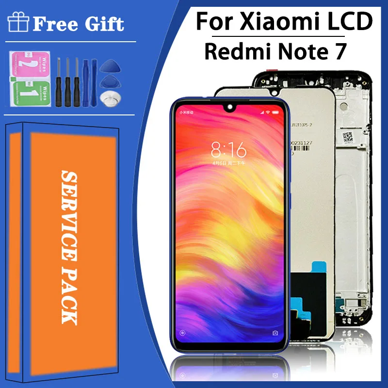 6.3"inch For Xiaomi Redmi Note 7 LCD Display Touch Screen Replacement For Redmi Note 7 Pro Note7 Pro LCD M1901F7H M1901F7G
6.3"inch For Xiaomi Redmi Note 7 LCD Display Touch Screen Replacement For Redmi Note 7 Pro Note7 Pro LCD M1901F7H M1901F7G