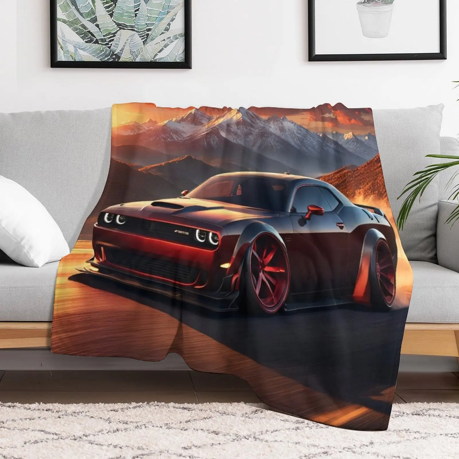Dodge Challenger in red, muscle car in the mountains, photorealistic, retro V3 Throw Blanket Luxury St Polar Blankets
Dodge Challenger in red, muscle car in the mountains, photorealistic, retro V3 Throw Blanket Luxury St Polar Blankets
