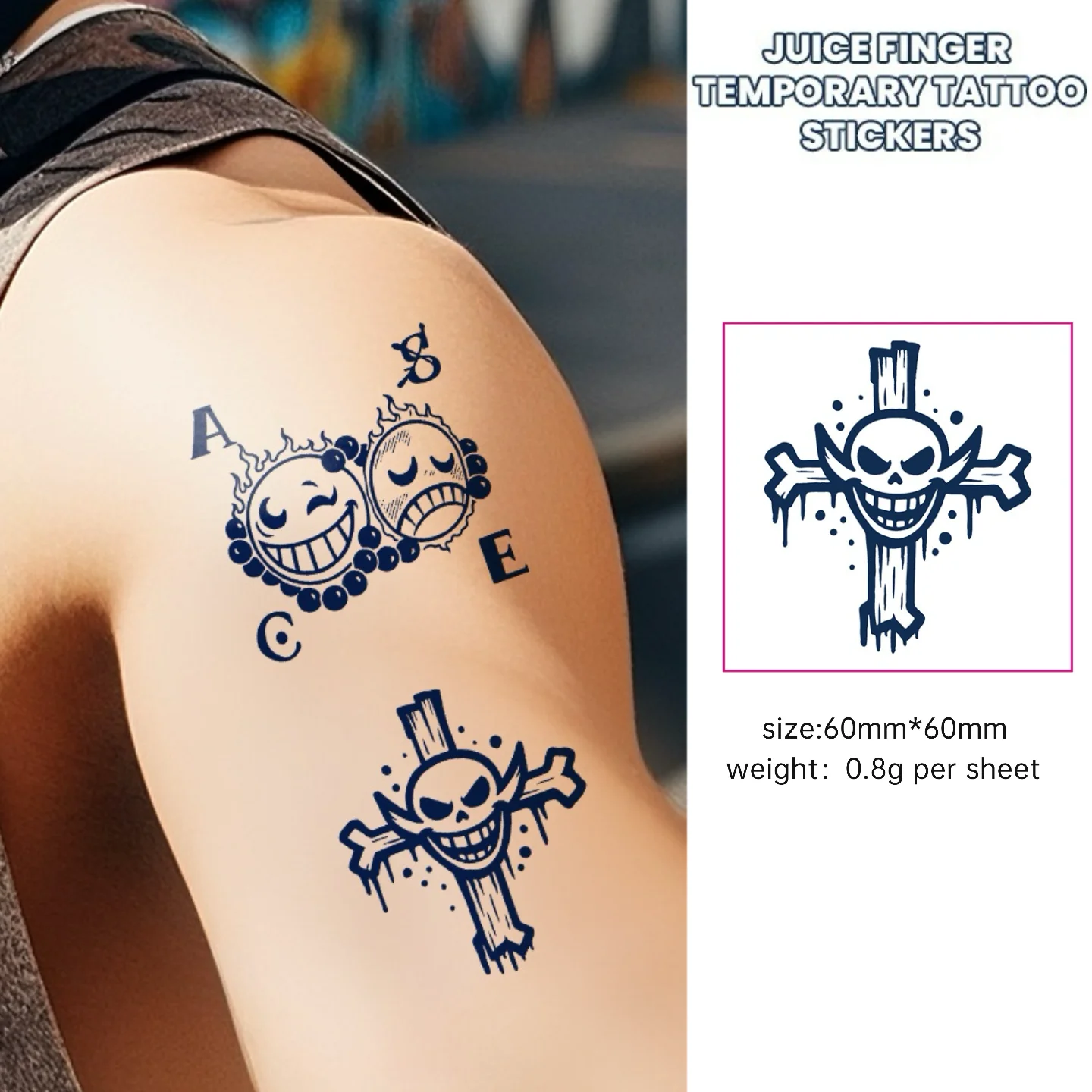 Новая крутая тенденция, полупостоянная долговечная цветопередача, водонепроницаемая татуировка с травяным соком, наклейка
Новая крутая тенденция, полупостоянная долговечная цветопередача, водонепроницаемая татуировка с травяным соком, наклейка