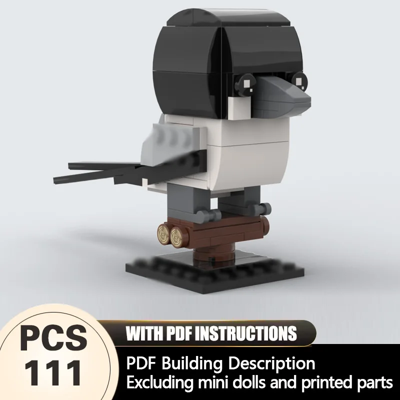 Creators Animal Series Model MOC Building Bricks Fork-Tailed Flycatcher Modular Technology Gifts Holiday Assemble Children Toys
Creators Animal Series Model MOC Building Bricks Fork-Tailed Flycatcher Modular Technology Gifts Holiday Assemble Children Toys