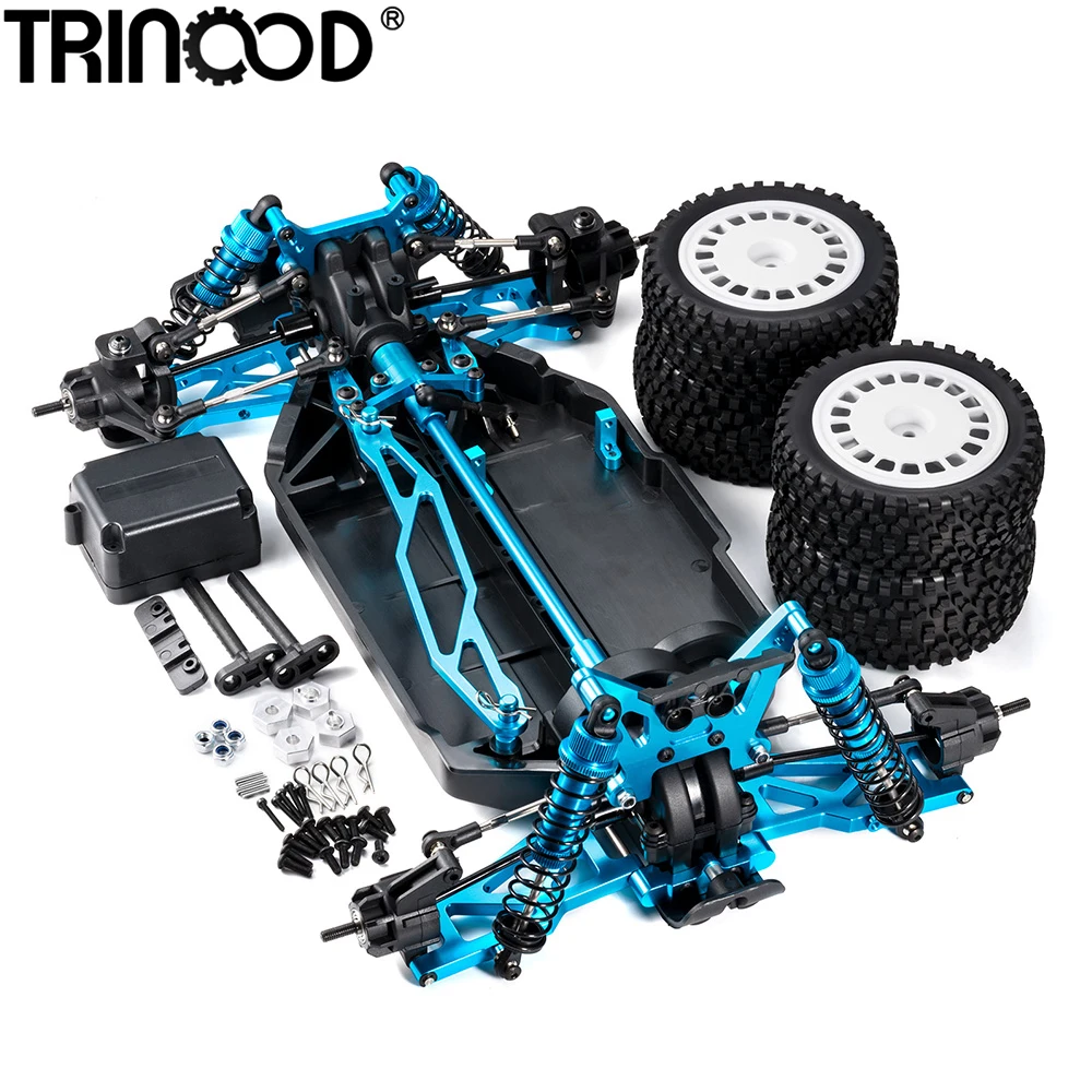 TRINOOD Metal&Plastic RC Drift Car Chassis Frame Set for 1/10 Tamiya TT02B Buggy Upgrade Parts
TRINOOD Metal&Plastic RC Drift Car Chassis Frame Set for 1/10 Tamiya TT02B Buggy Upgrade Parts