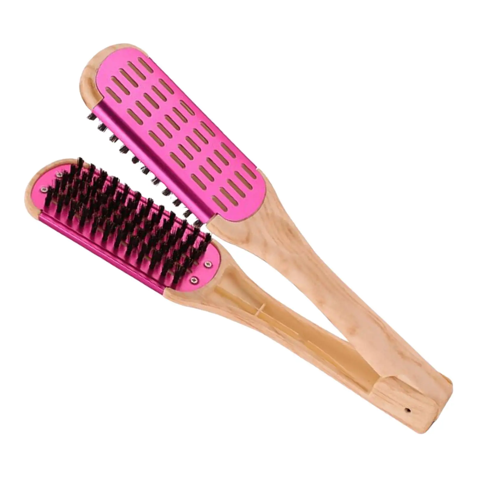 Brush Comb Straightener Anti-Static Wooden Handle for Travel
Brush Comb Straightener Anti-Static Wooden Handle for Travel