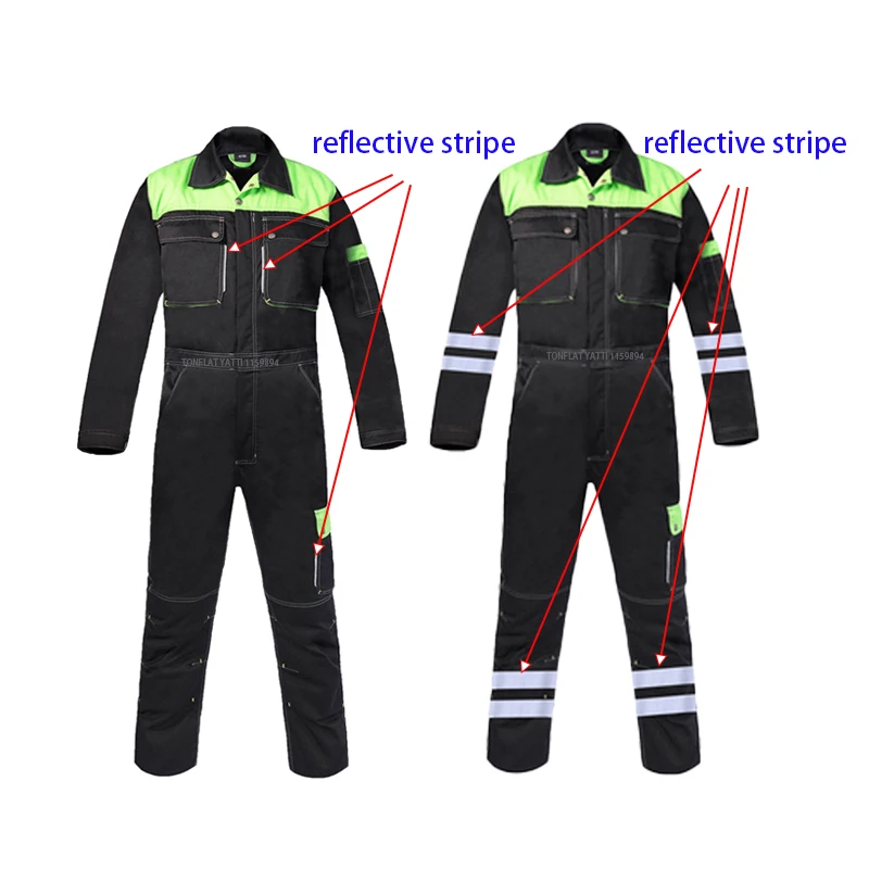 Cargo Overalls Breathable Reflective Safety Clothing Porter Coverall Repairman Working Uniforms Work Clothes For Men Jumpsuit
Cargo Overalls Breathable Reflective Safety Clothing Porter Coverall Repairman Working Uniforms Work Clothes For Men Jumpsuit