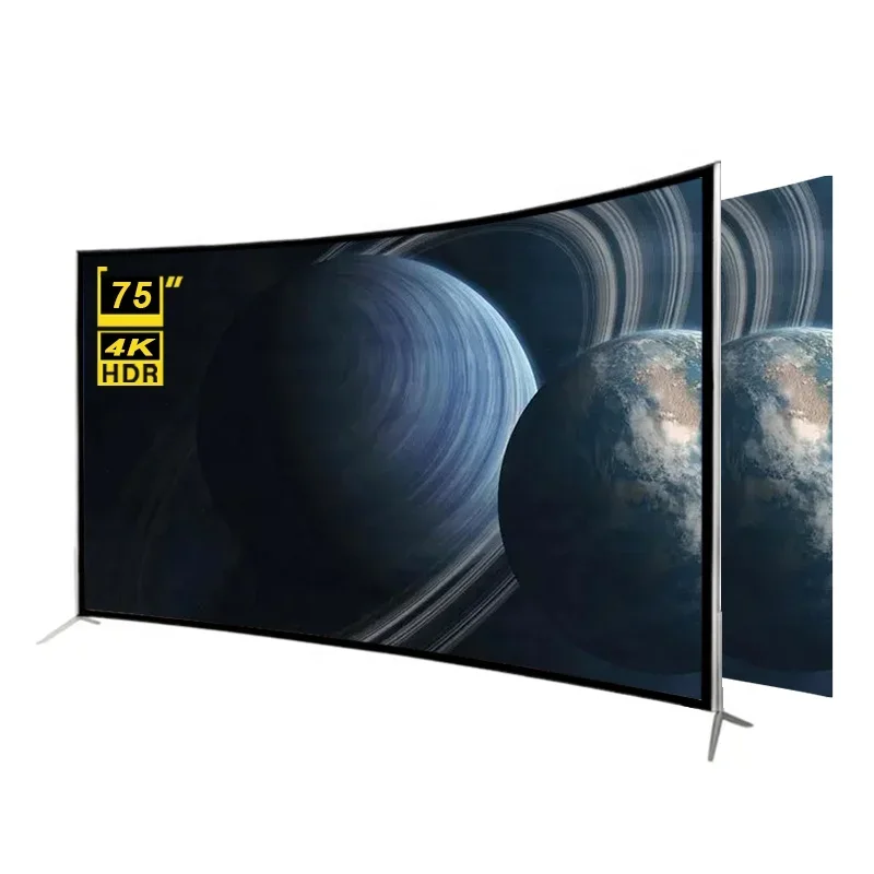 STLF Advanced Advanced Customization STLF ZJW High Quality LED Television 75 Inch Curved Screen 4K Ultra HD Smart TV
STLF Advanced Advanced Customization STLF ZJW High Quality LED Television 75 Inch Curved Screen 4K Ultra HD Smart TV