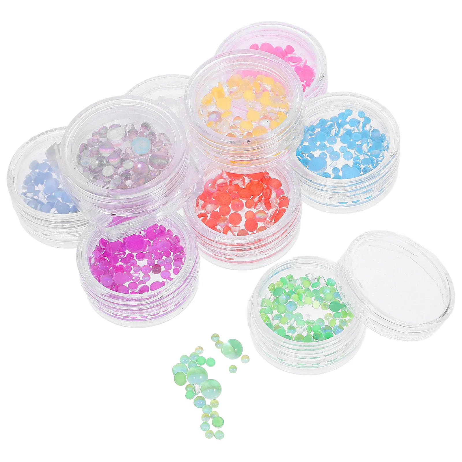 Candy Glass Nail Beads Versatile Multi Size Tiny Mini Beads for Nail Art Decoration DIY Crafts Phone Case Jewelry Making
Candy Glass Nail Beads Versatile Multi Size Tiny Mini Beads for Nail Art Decoration DIY Crafts Phone Case Jewelry Making
