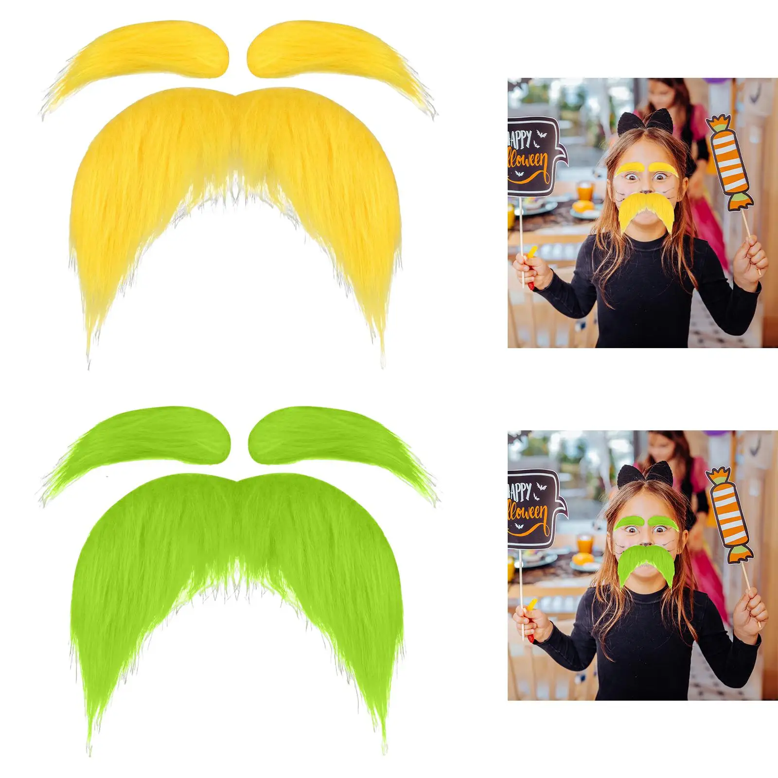 Fake Beard Eyebrows Bar Christmas Performance Self Adhesion DIY Mustache Set
Fake Beard Eyebrows Bar Christmas Performance Self Adhesion DIY Mustache Set