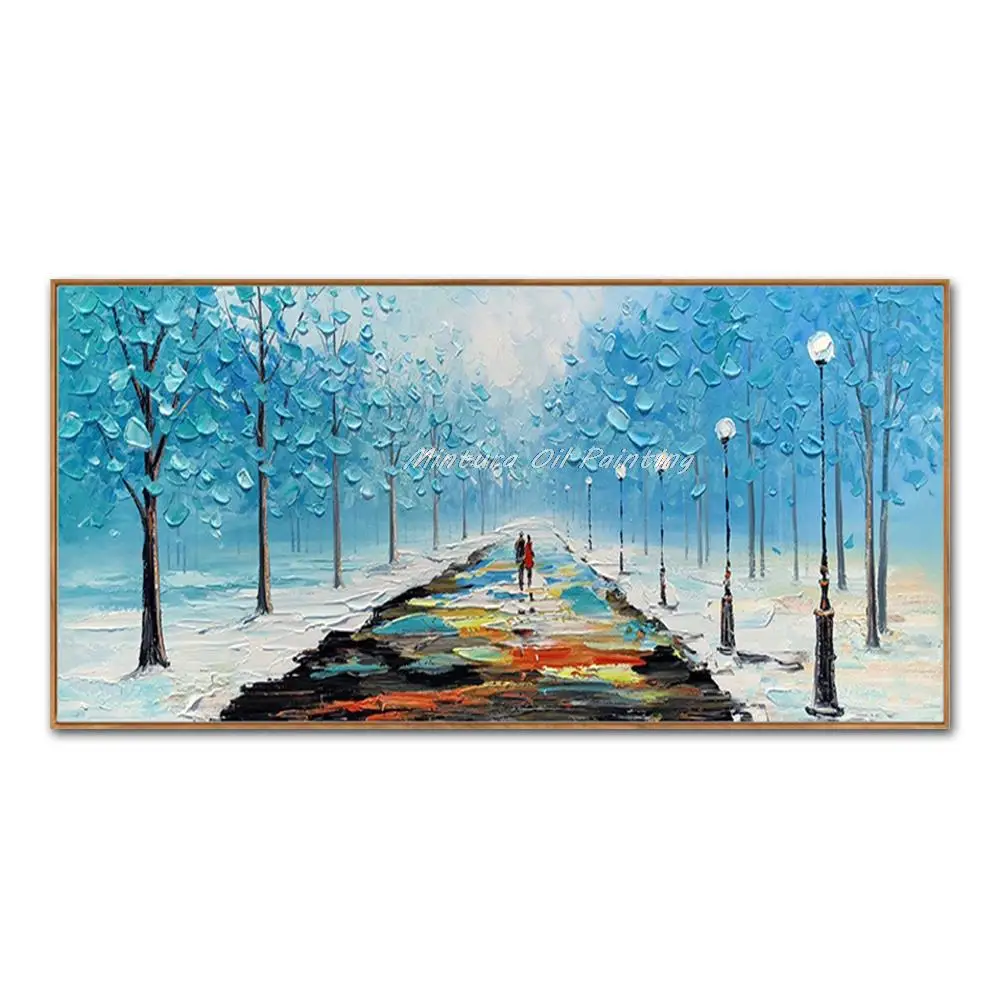Mintura Wall Pictures for Living Room Acrylic Canvas,Lovers Walking in The Woods Home Decoration Morden Oil Paintings No Framed
Mintura Wall Pictures for Living Room Acrylic Canvas,Lovers Walking in The Woods Home Decoration Morden Oil Paintings No Framed