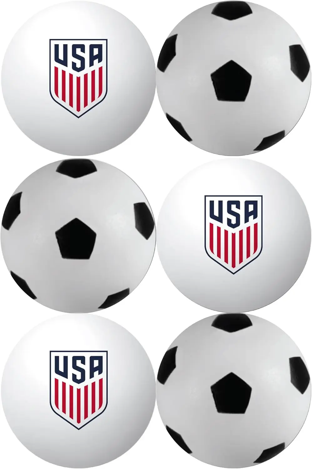 Soccer Table Tennis Balls 6-Pack 40mm Practice Ping Pong Balls with Soccer Design
Soccer Table Tennis Balls 6-Pack 40mm Practice Ping Pong Balls with Soccer Design