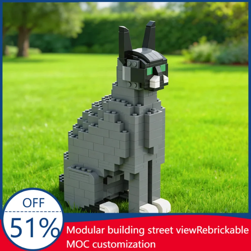 494 PCS MOC Hairless Cat Figure Building Blocks Model Children Education Assembly Toys Birthday Display Gifts Christmas DIY Set
494 PCS MOC Hairless Cat Figure Building Blocks Model Children Education Assembly Toys Birthday Display Gifts Christmas DIY Set