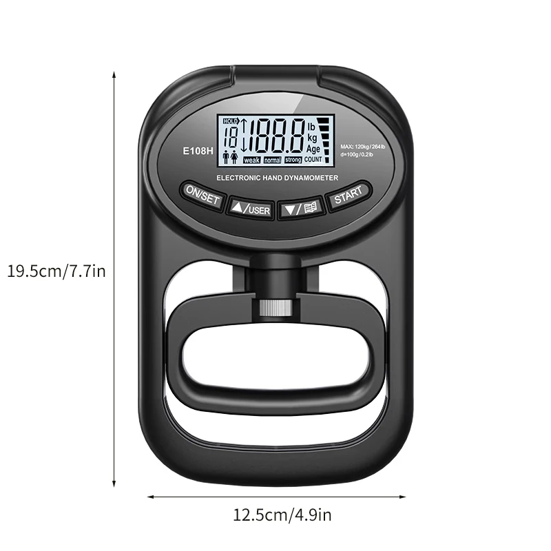 2026 New Rechargeable Electronic Grip Tester Fitness Sports Finger Strength Meter Grip
2026 New Rechargeable Electronic Grip Tester Fitness Sports Finger Strength Meter Grip