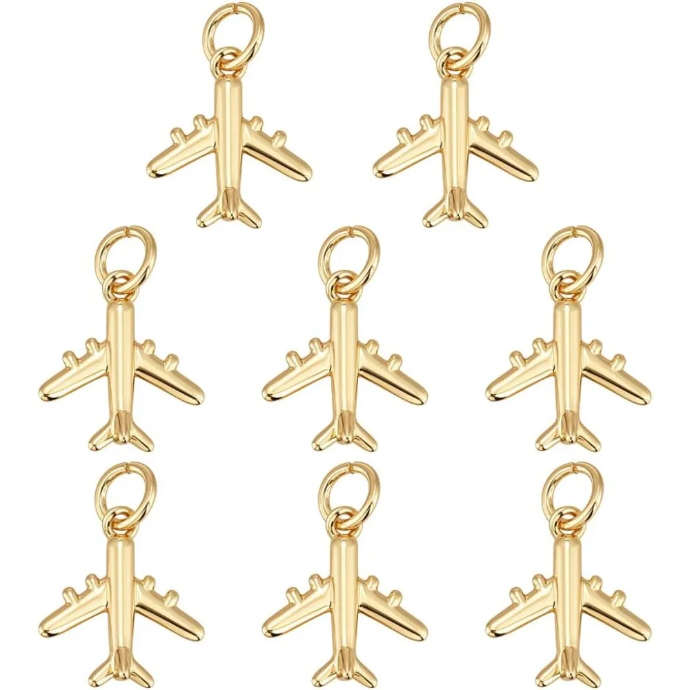16pcs Brass Airplane Charms Airplane Dangle Charms Metal Aircraft Accessories for DIY Earrings Jewelry Making
16pcs Brass Airplane Charms Airplane Dangle Charms Metal Aircraft Accessories for DIY Earrings Jewelry Making